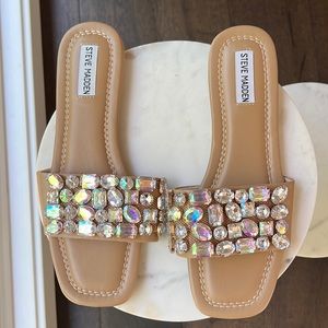 Steve Madden Brionna Sandals with Gem / Rhinestones
